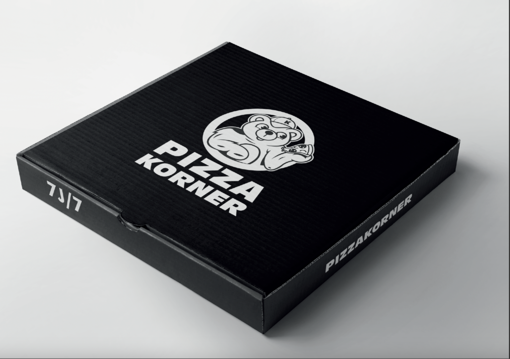 branding pizza korner