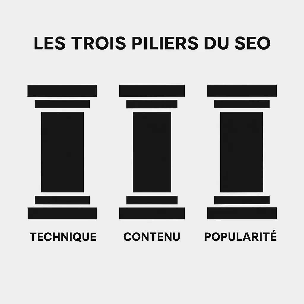 3 piliers SEO